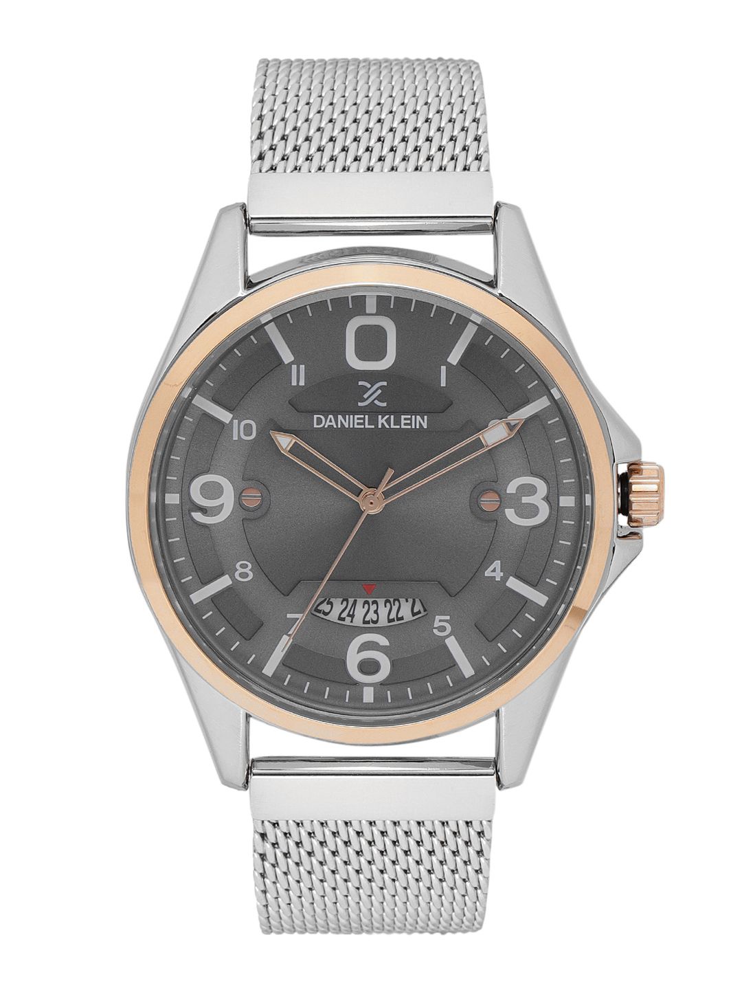 Daniel Klein Men Grey Analogue Watch DK11651-7