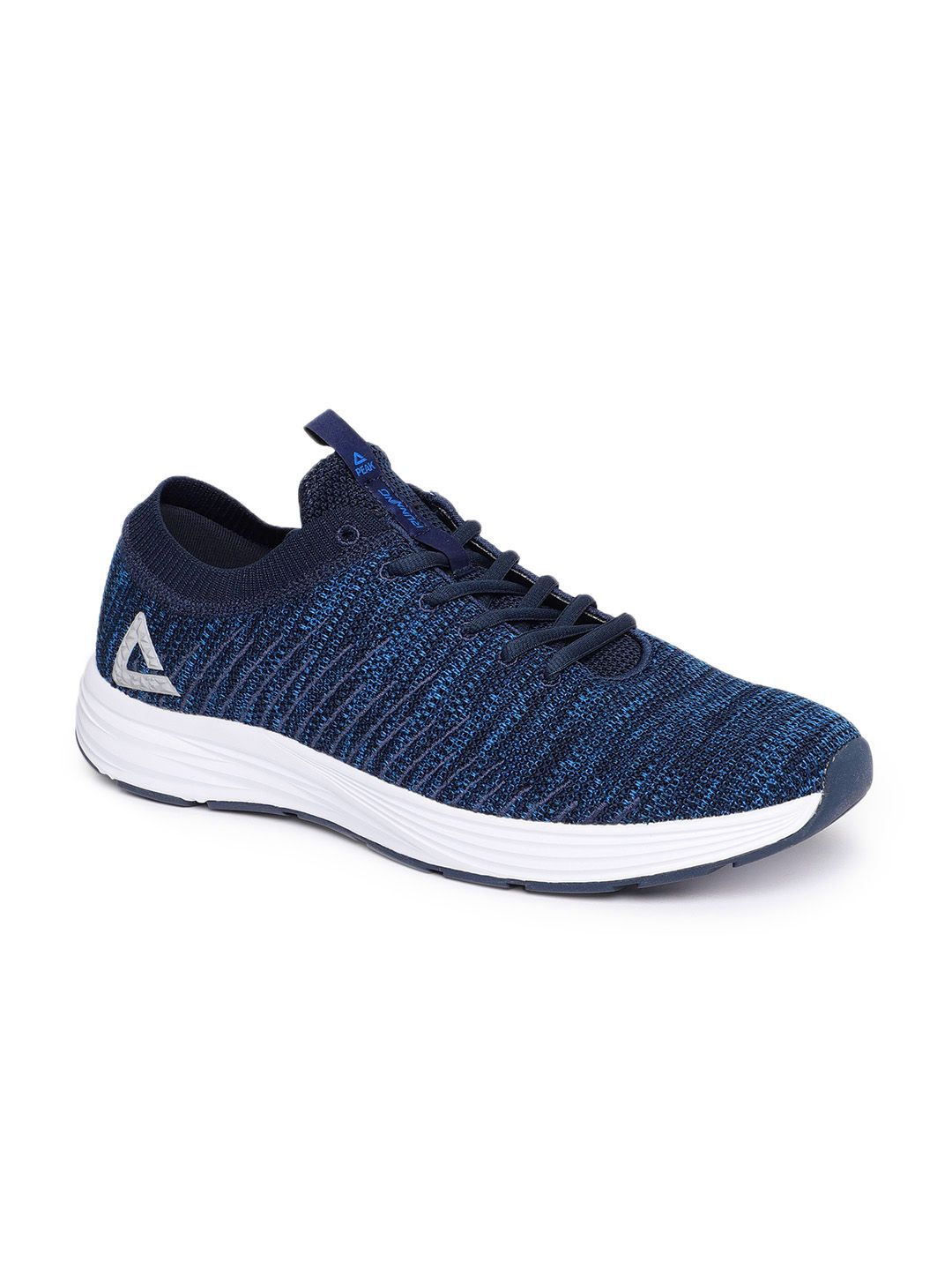 PEAK Men Navy Blue Running Shoes