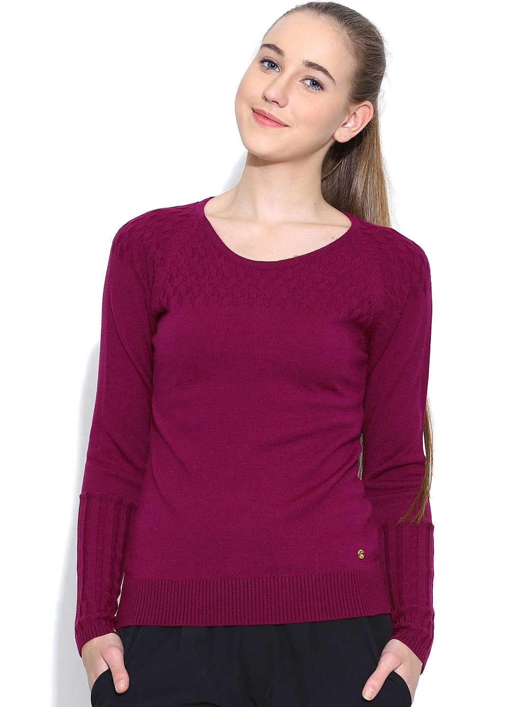 Numero Uno Magenta Sweater