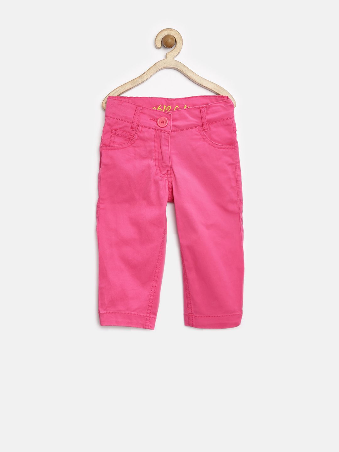 612 League Girls Fushia Pink Capris