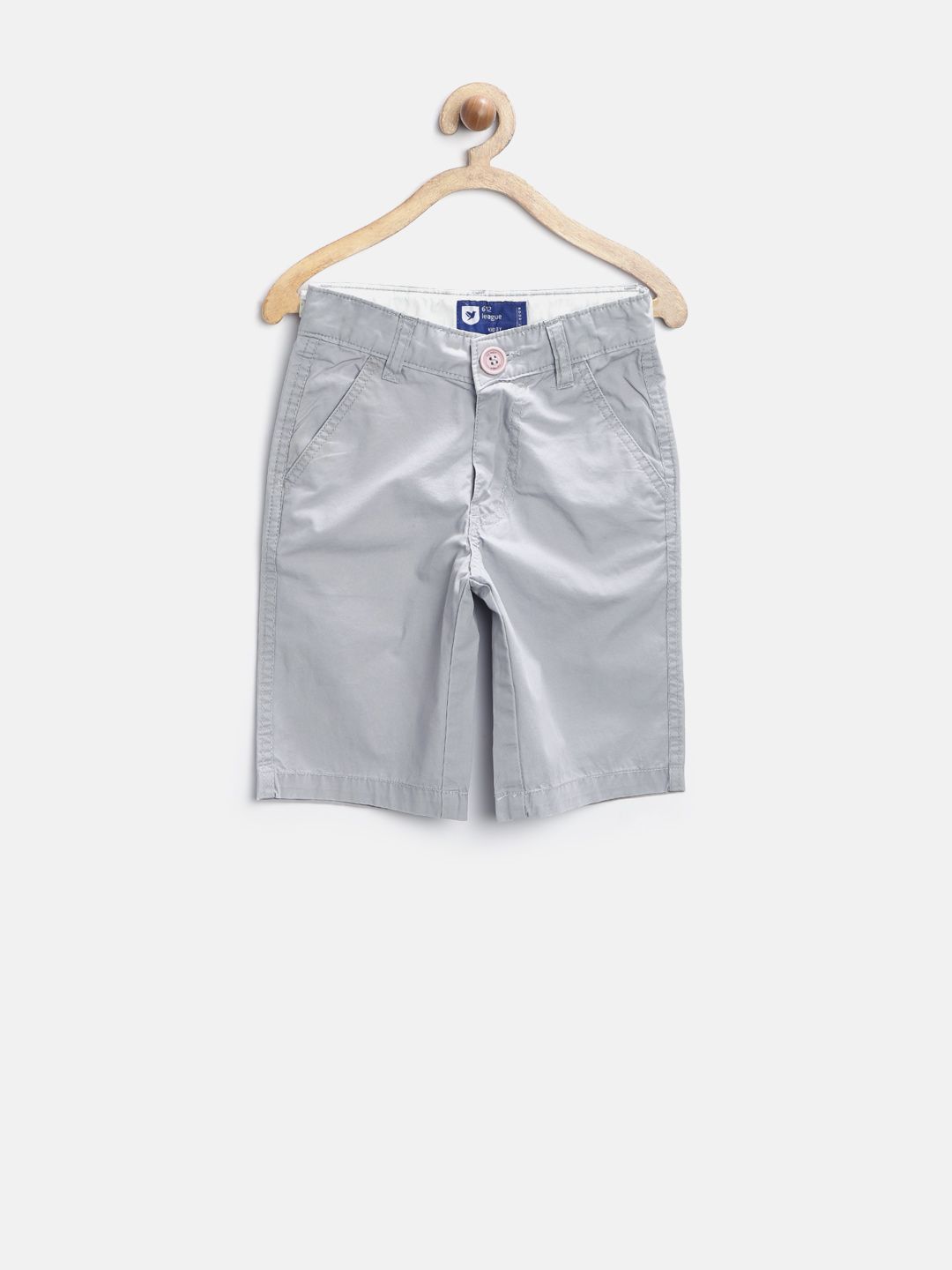 612 League Boys Grey Shorts