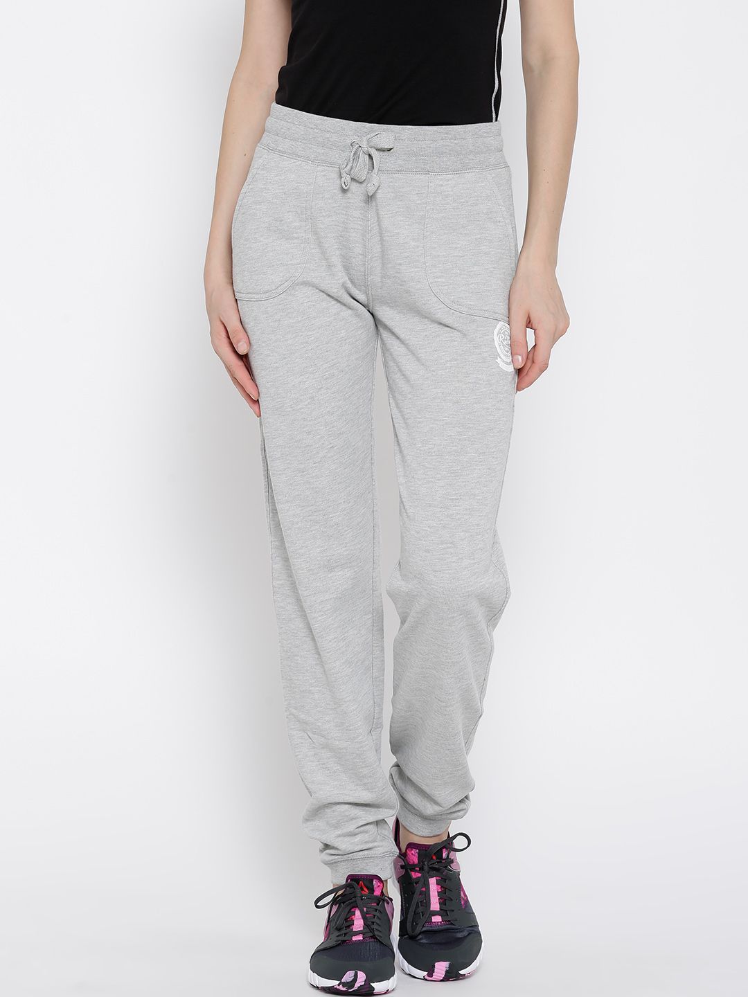 Russell Athletic Grey Melange Track Pants