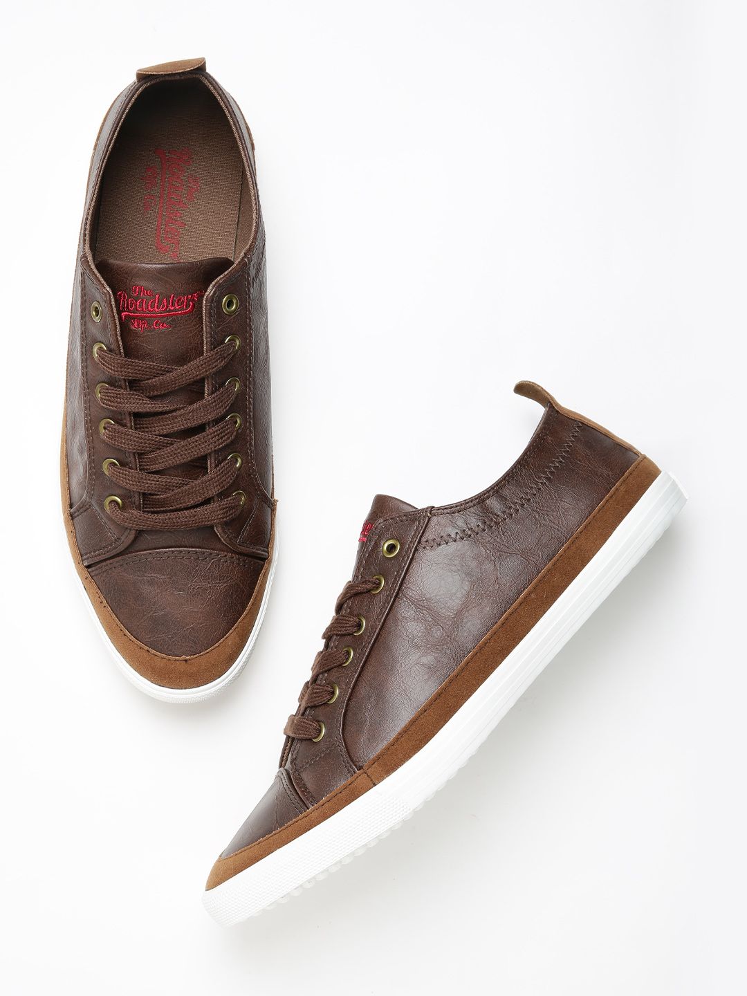 Roadster Men Brown Sneakers
