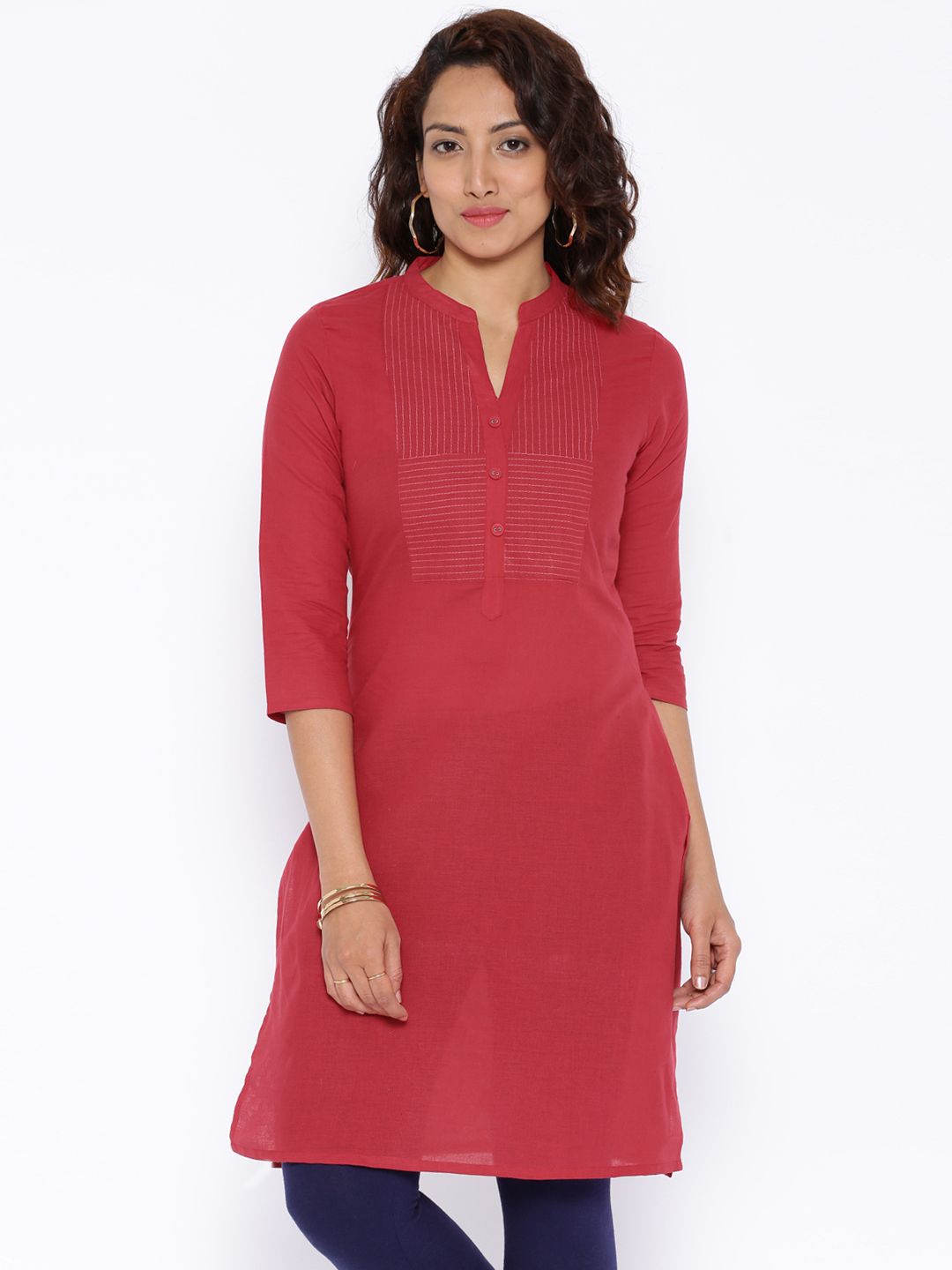 Rangmanch by Pantaloons Red Kurta