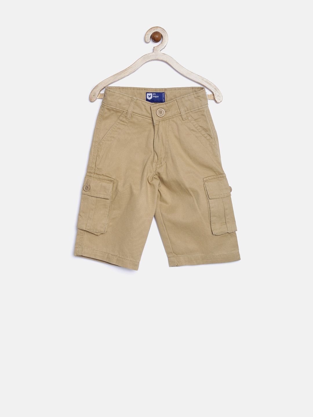 612 League Boys Khaki Cargo Shorts