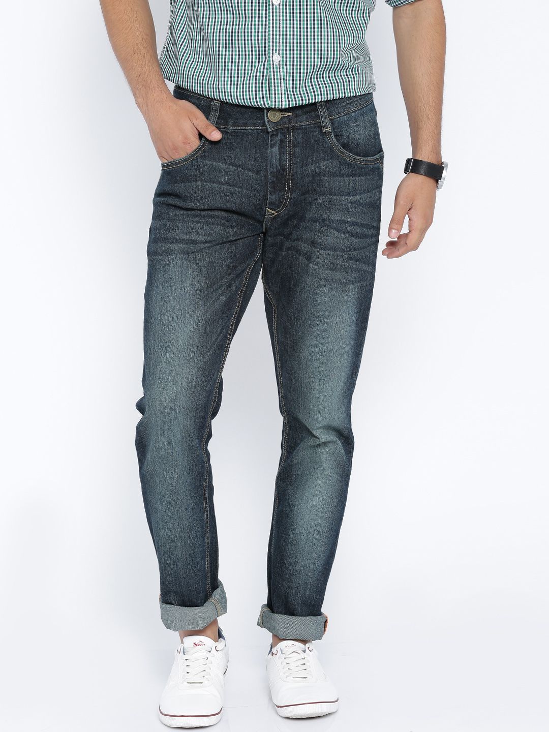 John Players Jeans Blue Skinny Fit Jeans