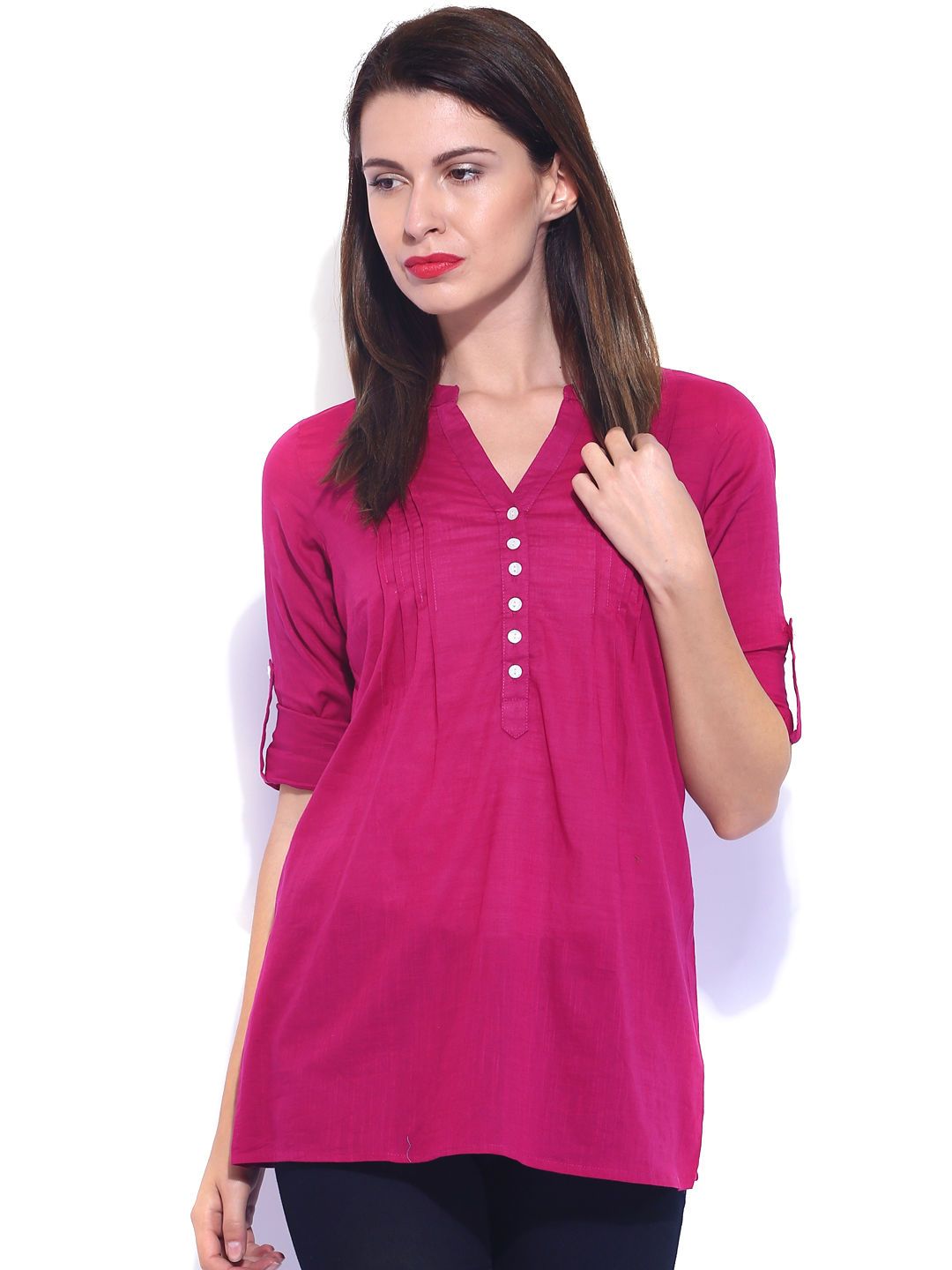 Akkriti by Pantaloons Pink Top