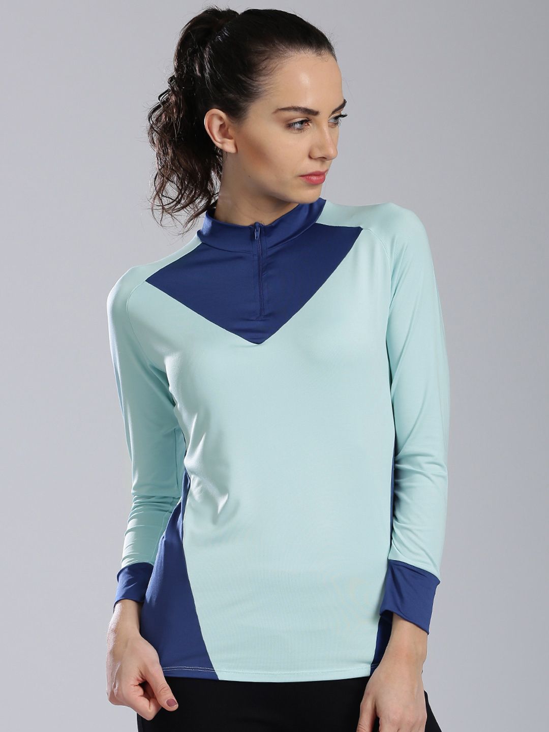 HRX by Hrithik Roshan Blue Active Sweatshirt