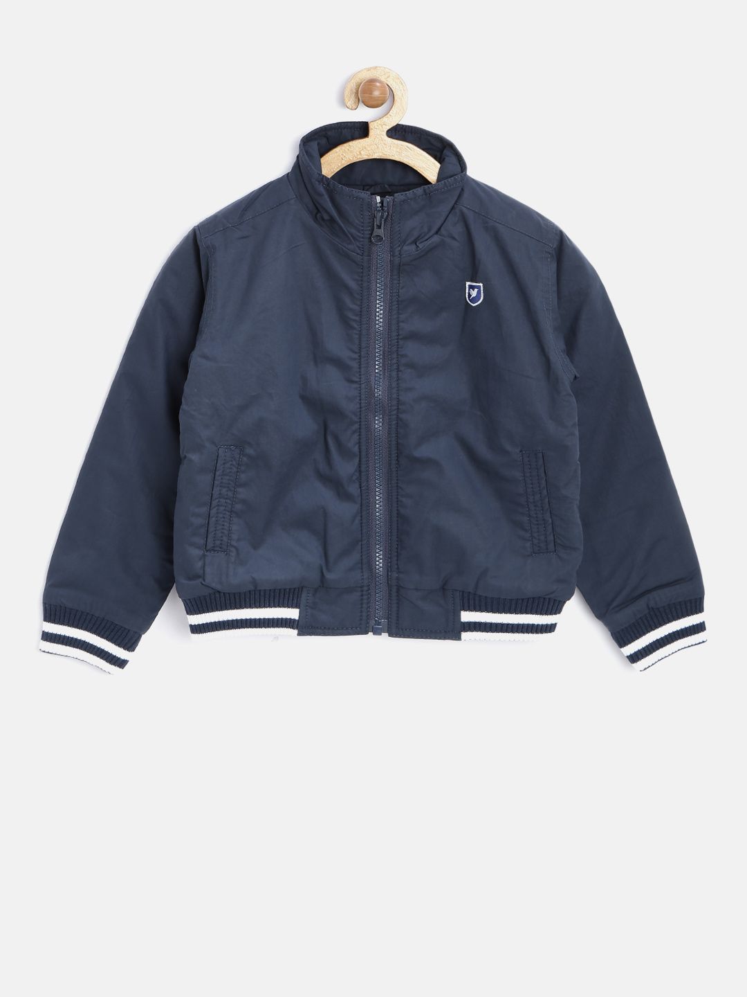 612 league Boys Navy Bomber Jacket