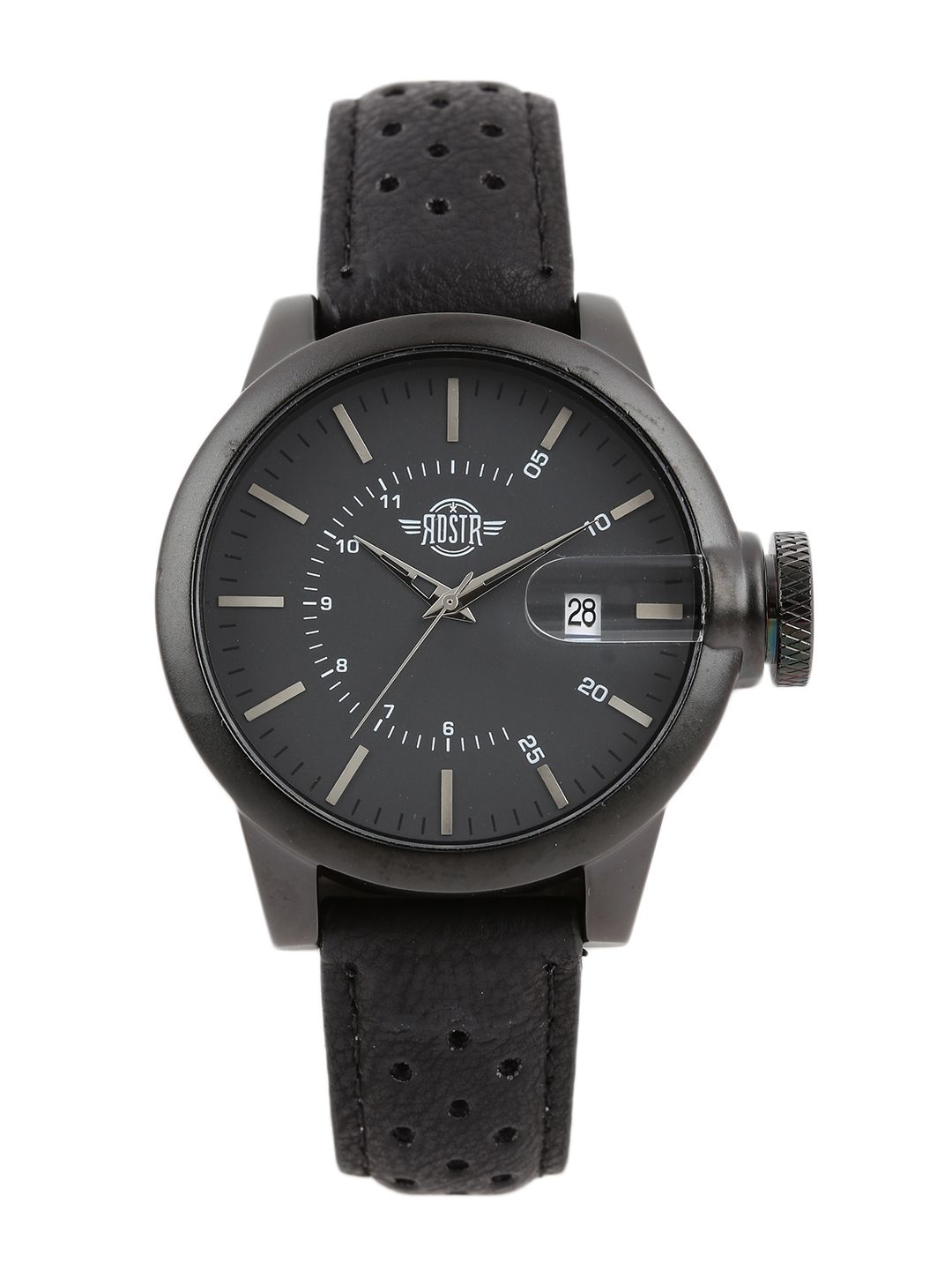 RDSTR Men Black Analogue Watch RD6-D