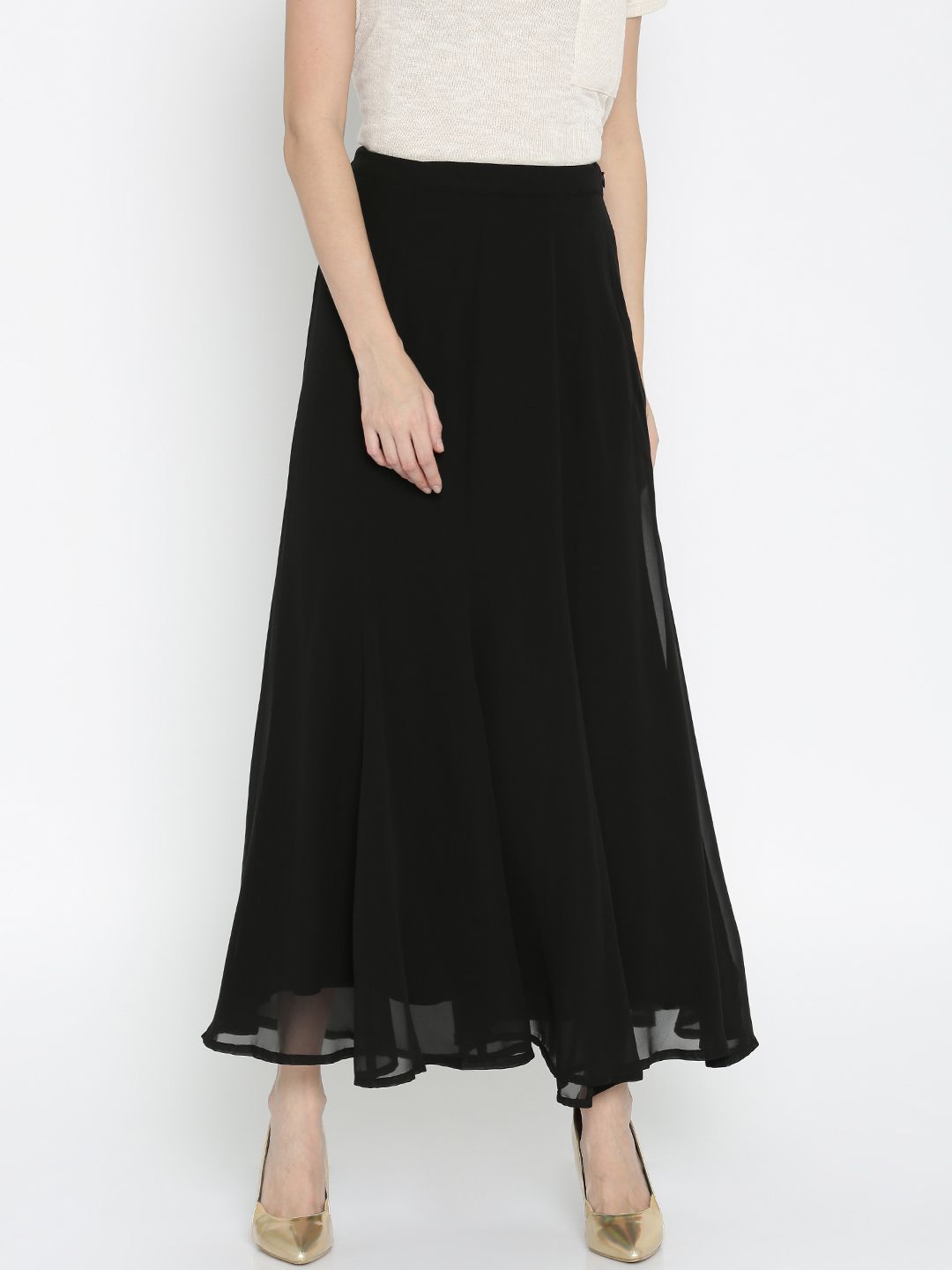 AND Black Maxi Skirt