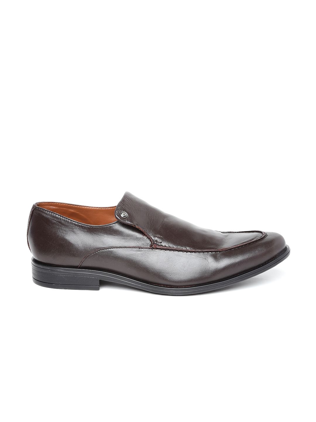 INVICTUS Men Brown Leather Formal Shoes