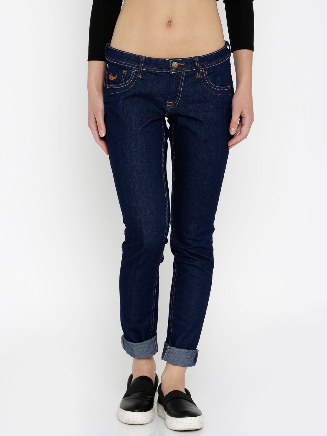 ONLY Navy Blue Skinny Fit Jeggings