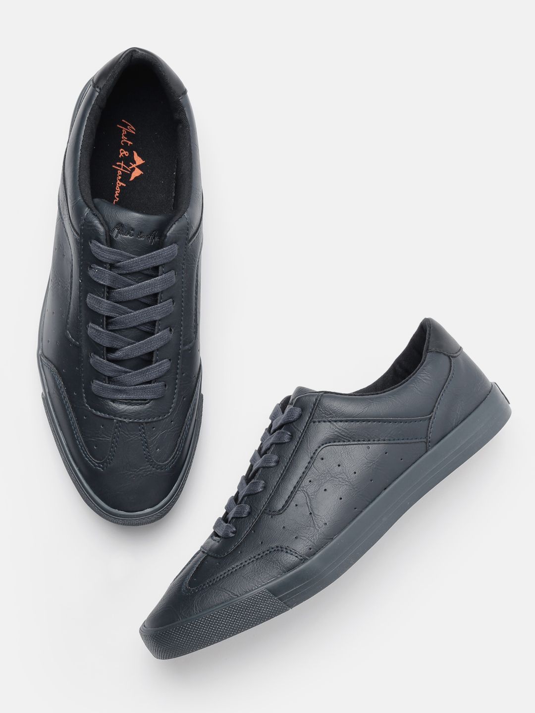 Mast & Harbour Men Navy Sneakers