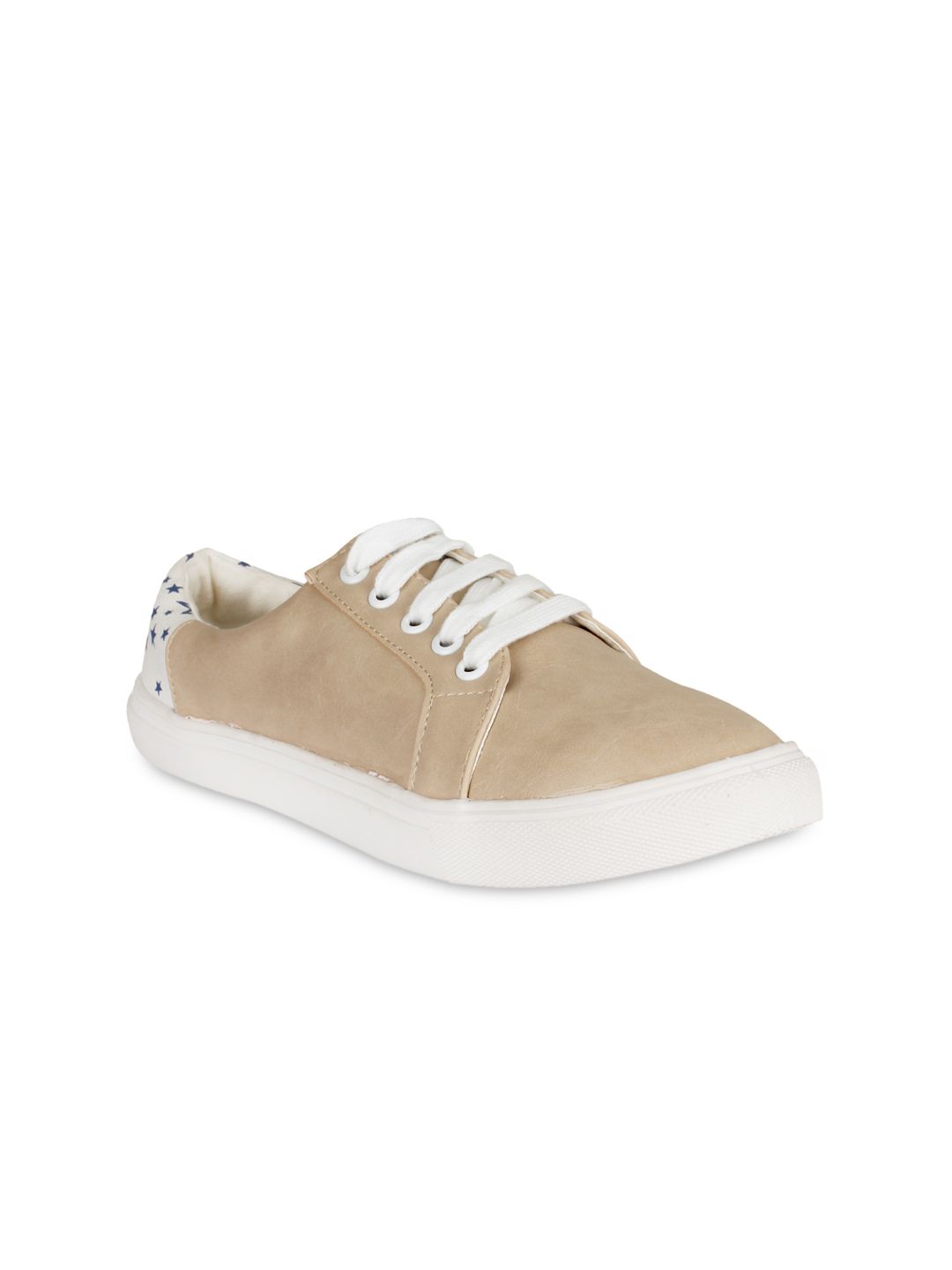 20Dresses Women Beige Printed Sneakers