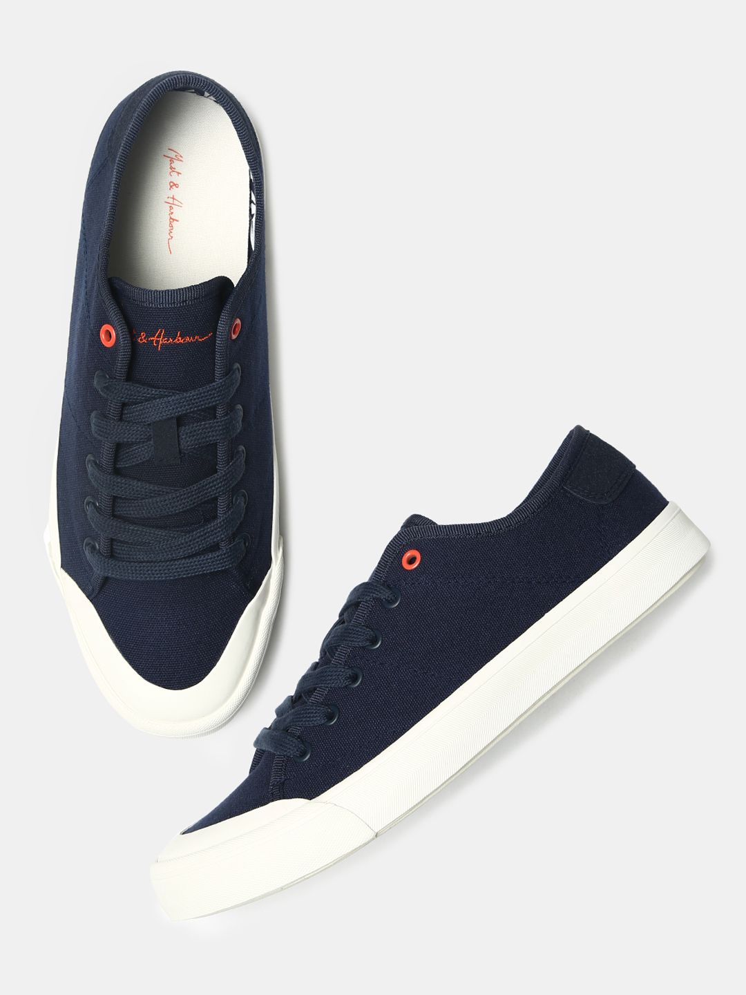 Mast & Harbour Men Navy Blue Sneakers