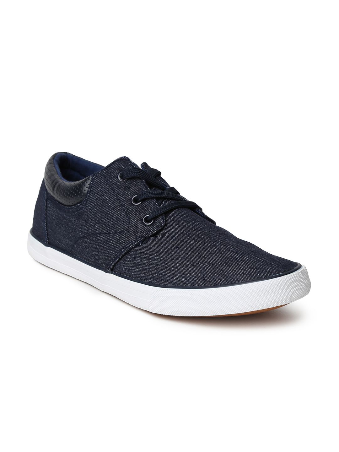 Forca by Lifestyle Men Navy Blue Solid Sneakers
