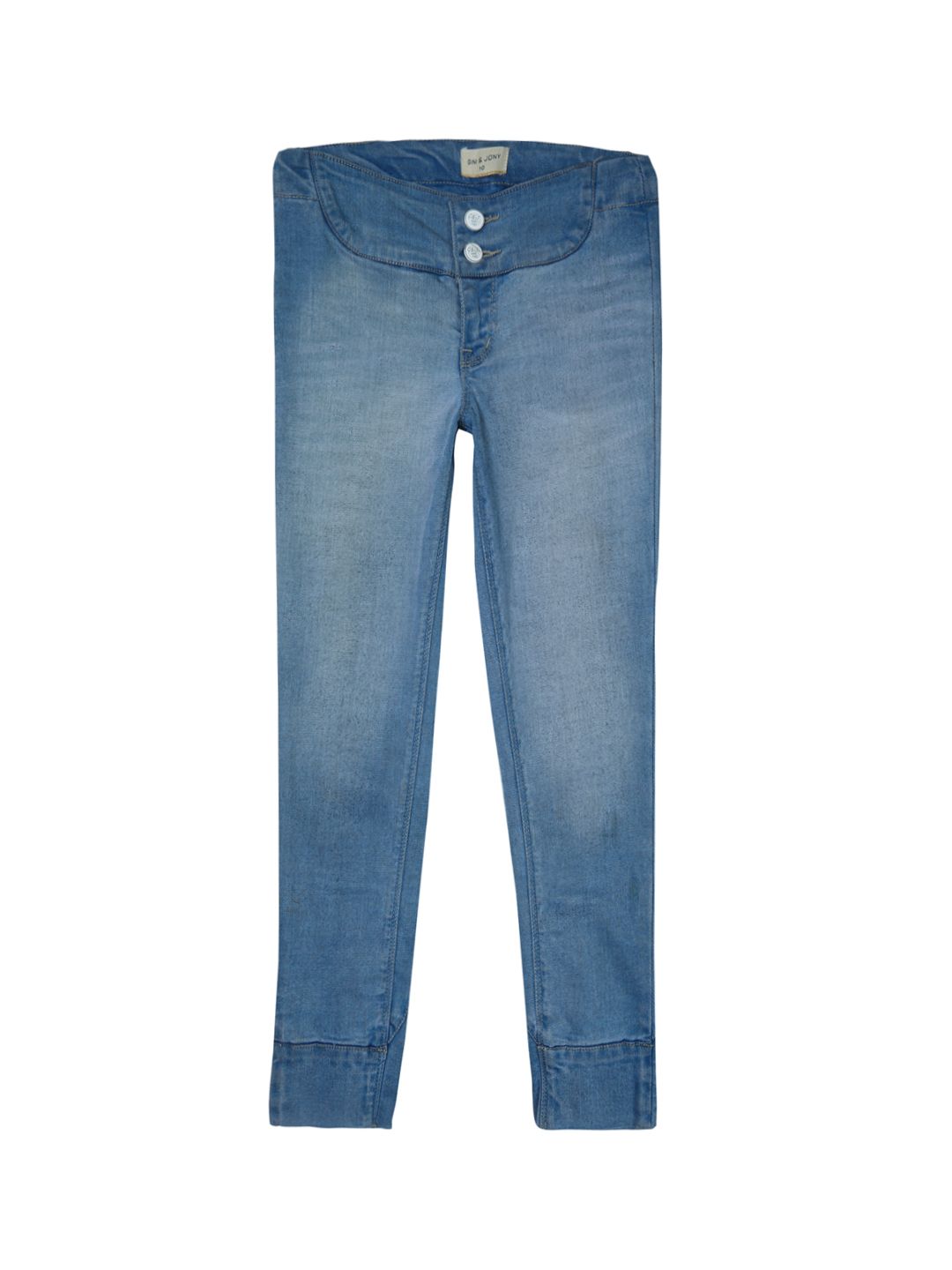 Gini and Jony Girls Blue Jeggings
