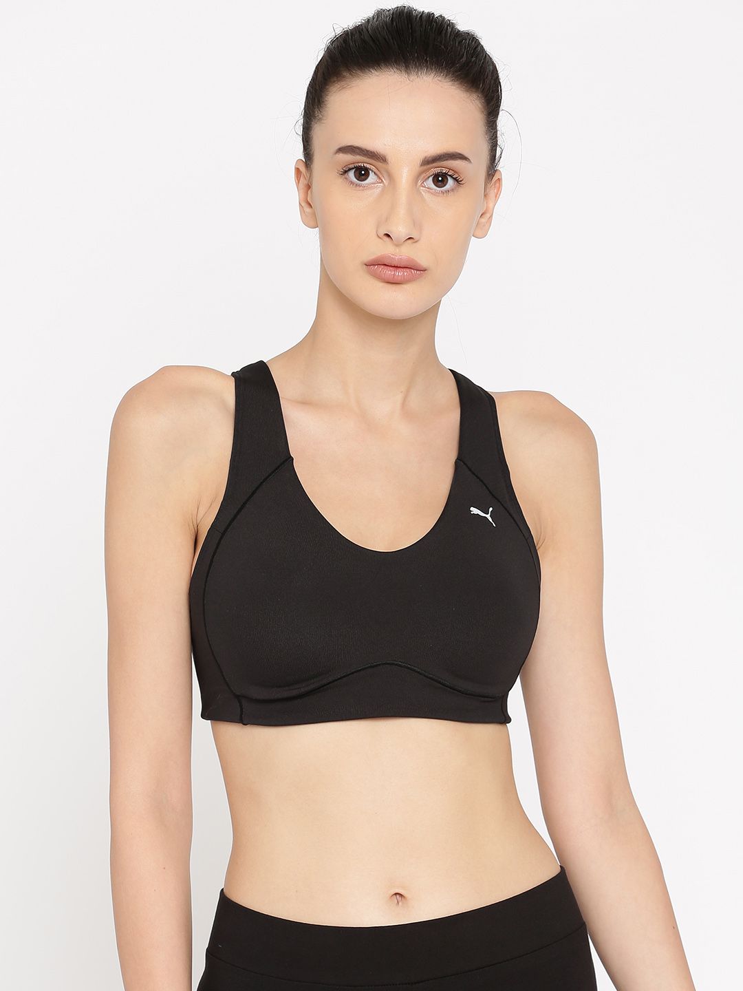 Puma Black PWRRUN Bra