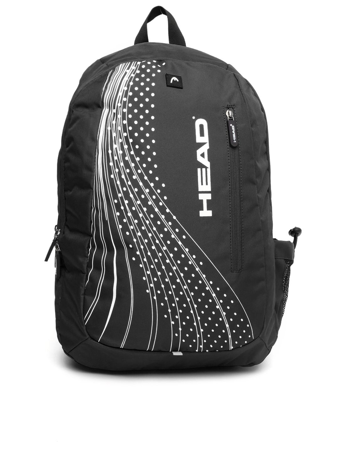 Head Unisex Black & White Graphic Backpack