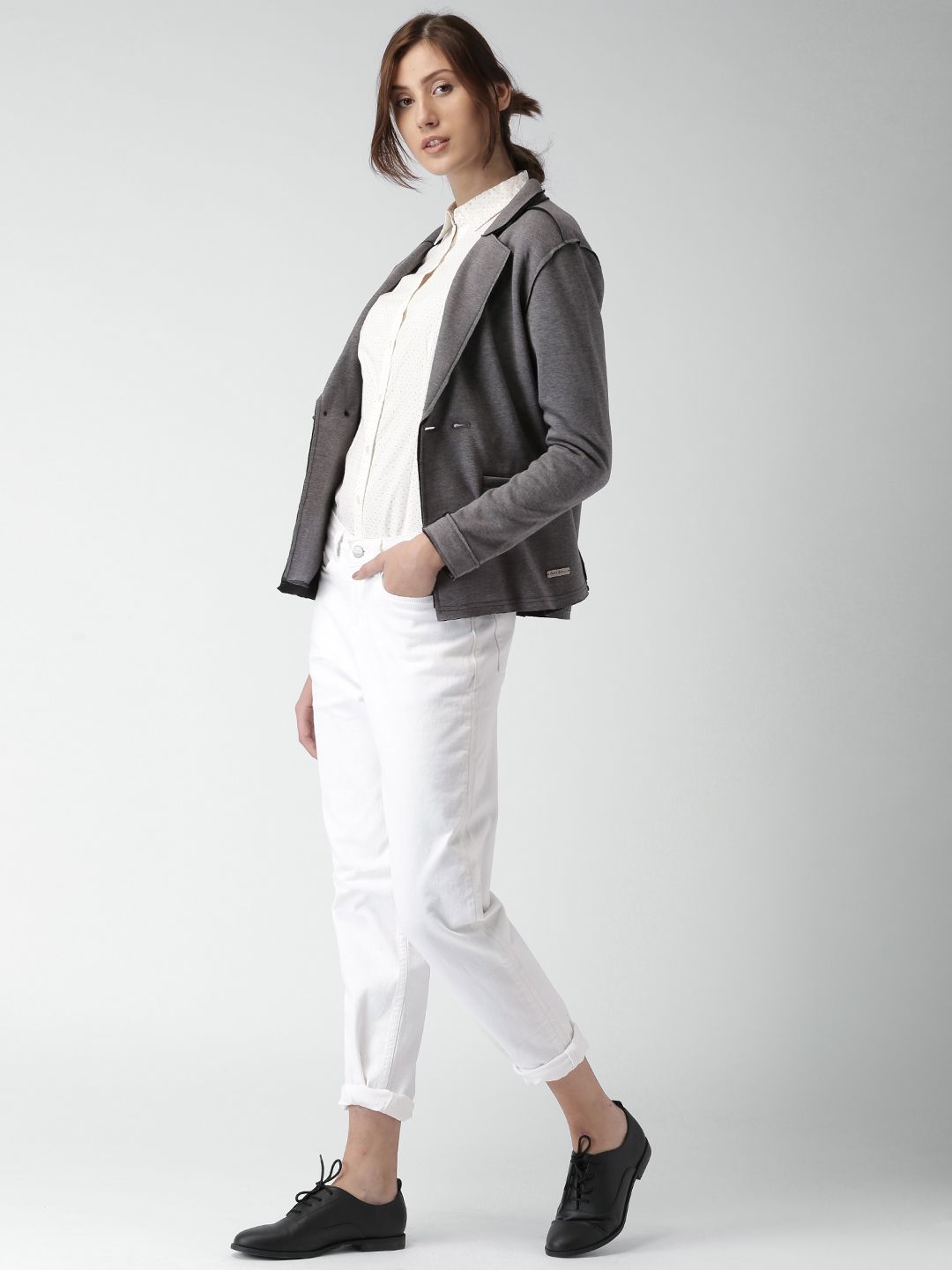 Mast & Harbour Charcoal Grey Jacket
