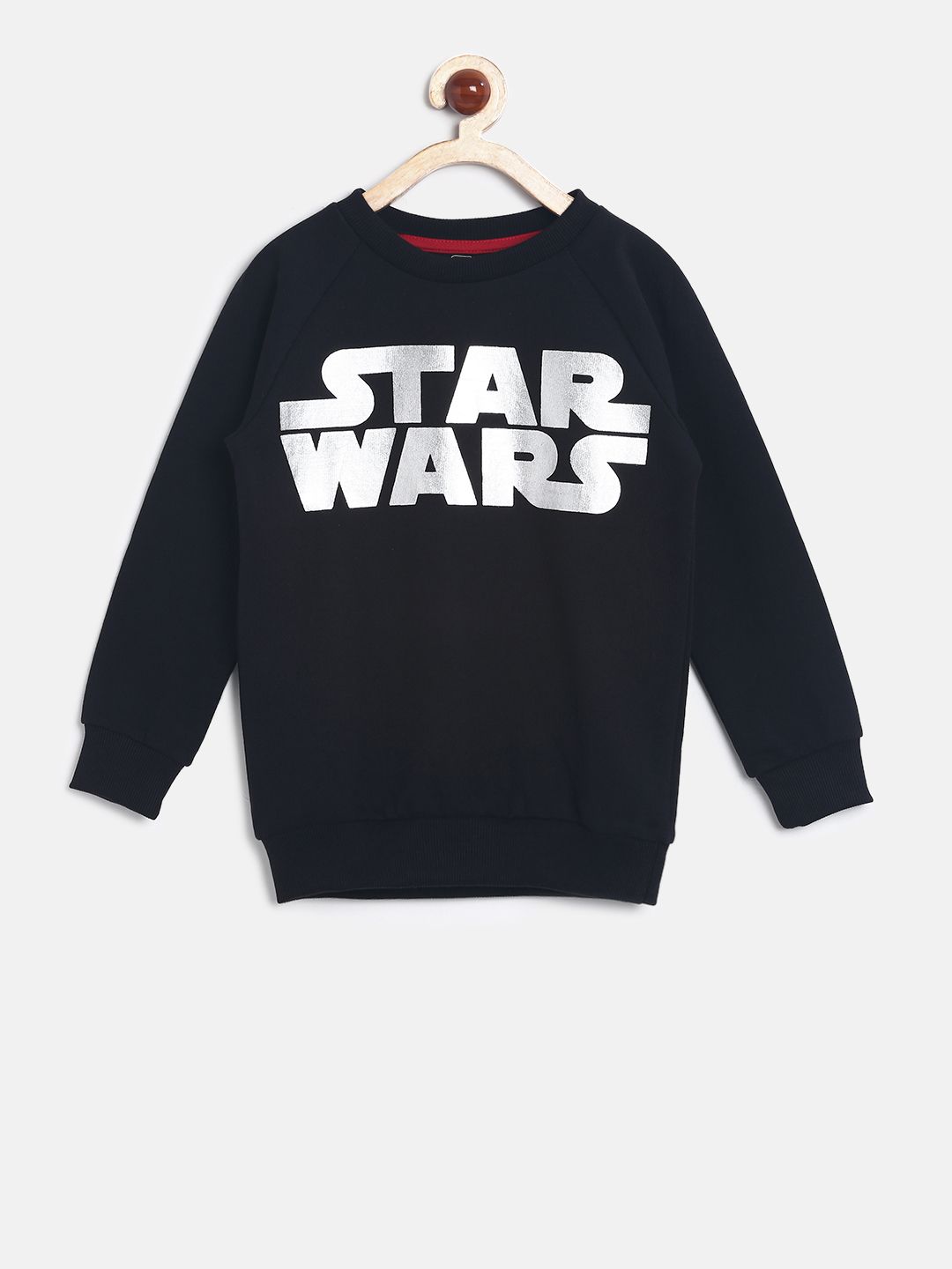 CHALK by Pantaloons Boys Black Printed Sweatshirt