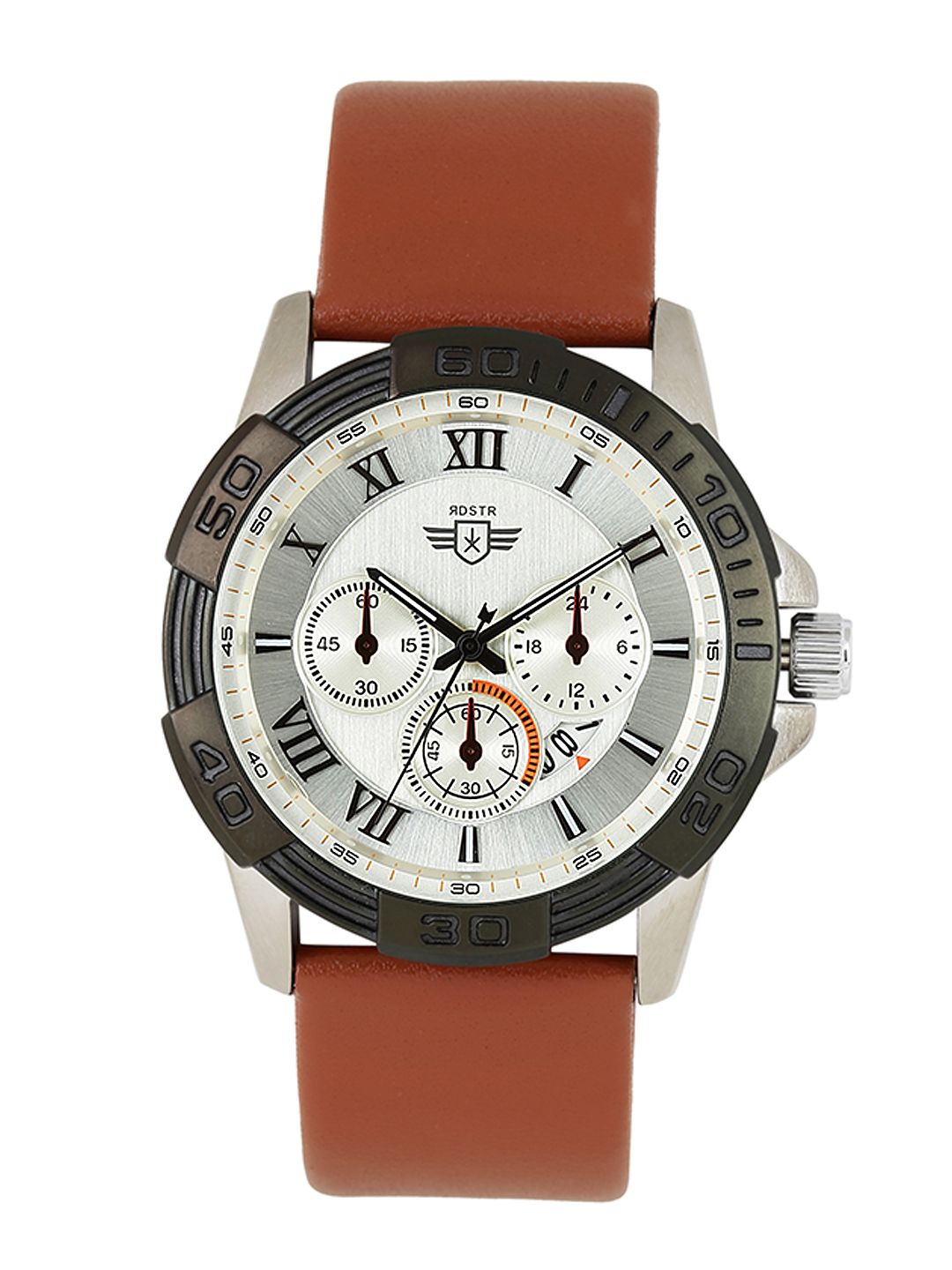 Roadster Men Silver-Toned Analogue Watch MFB-PN-HP-3995