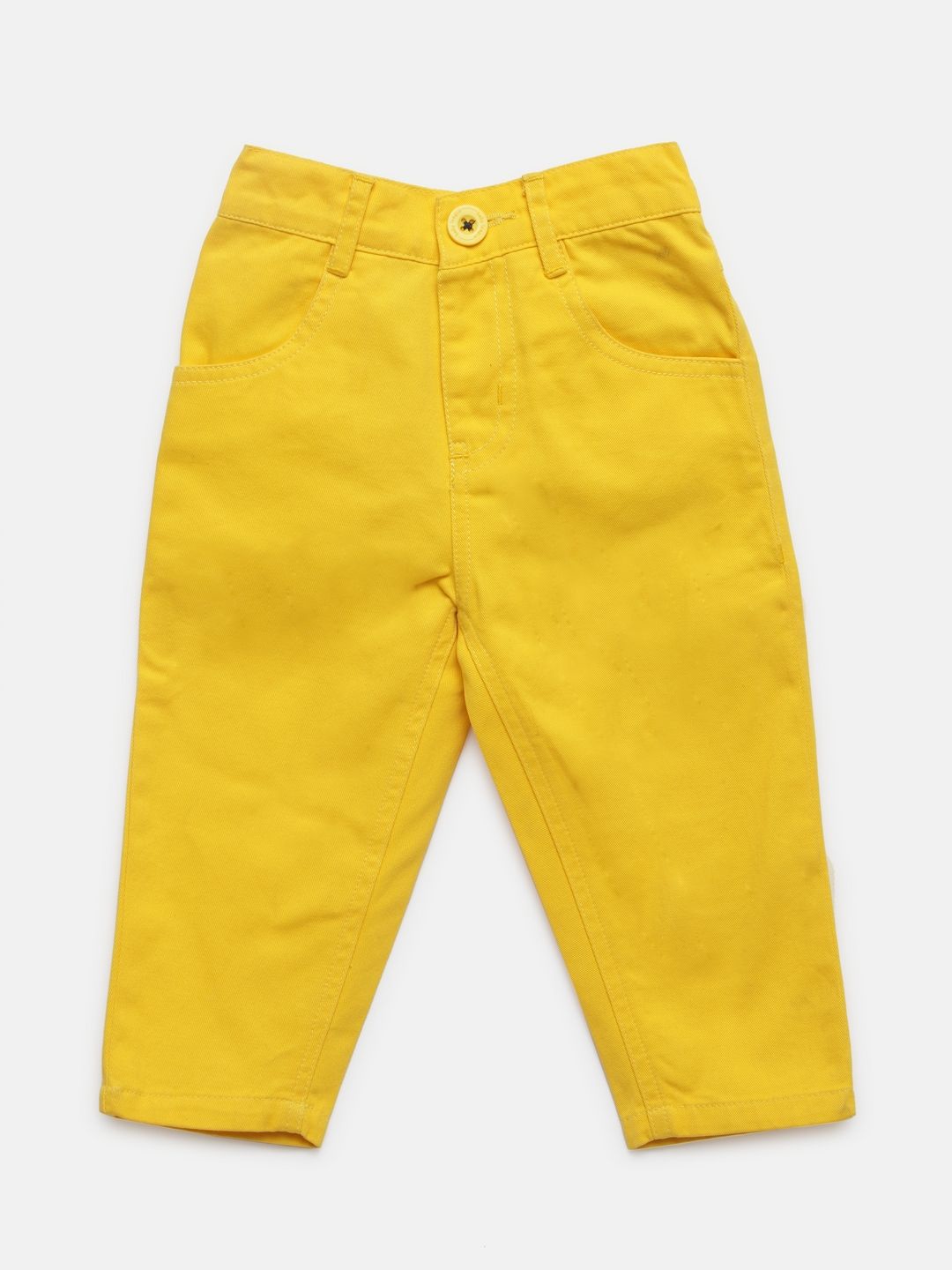 Baby League Boys Yellow Trousers