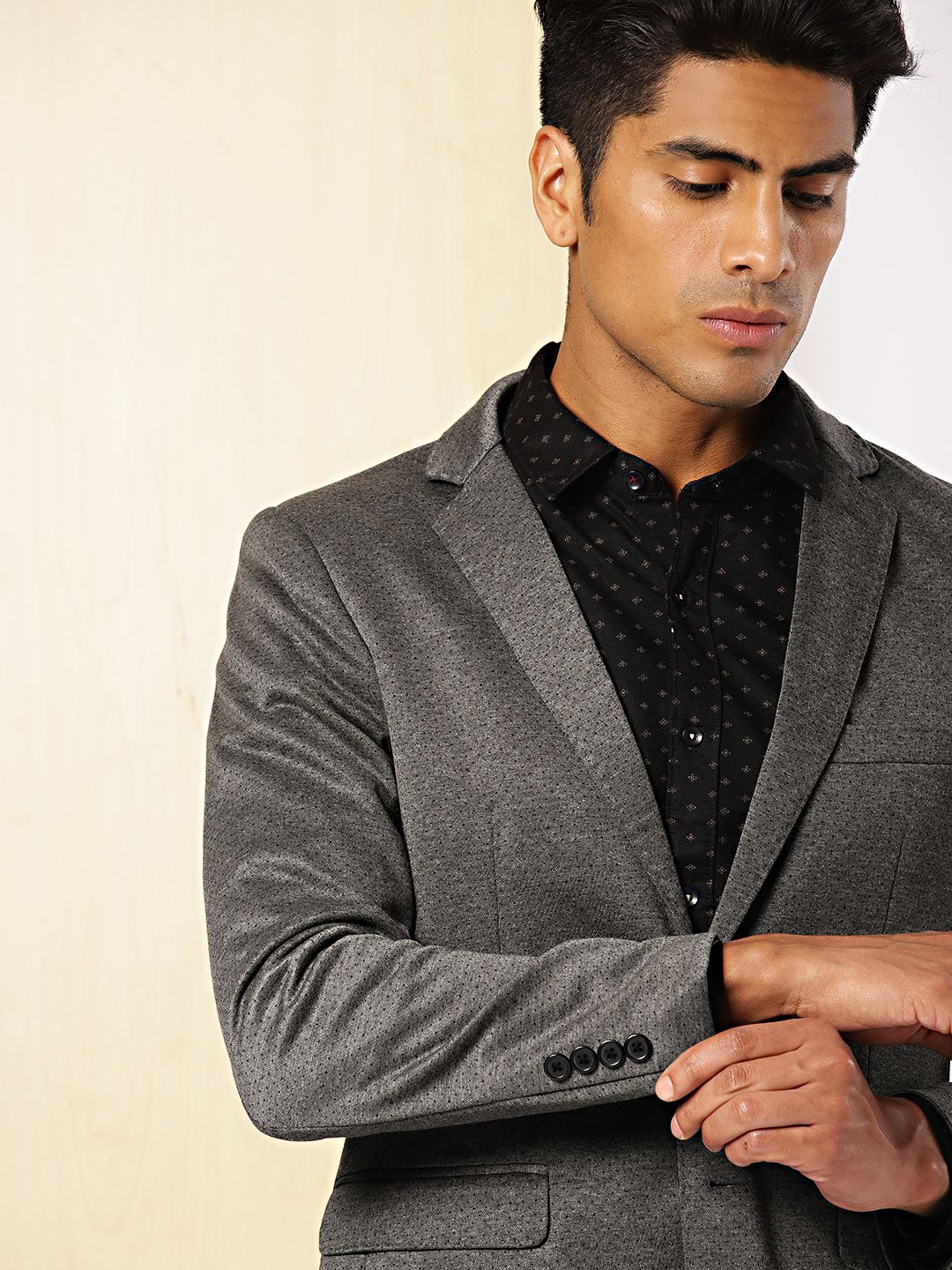INVICTUS Grey Formal Blazer