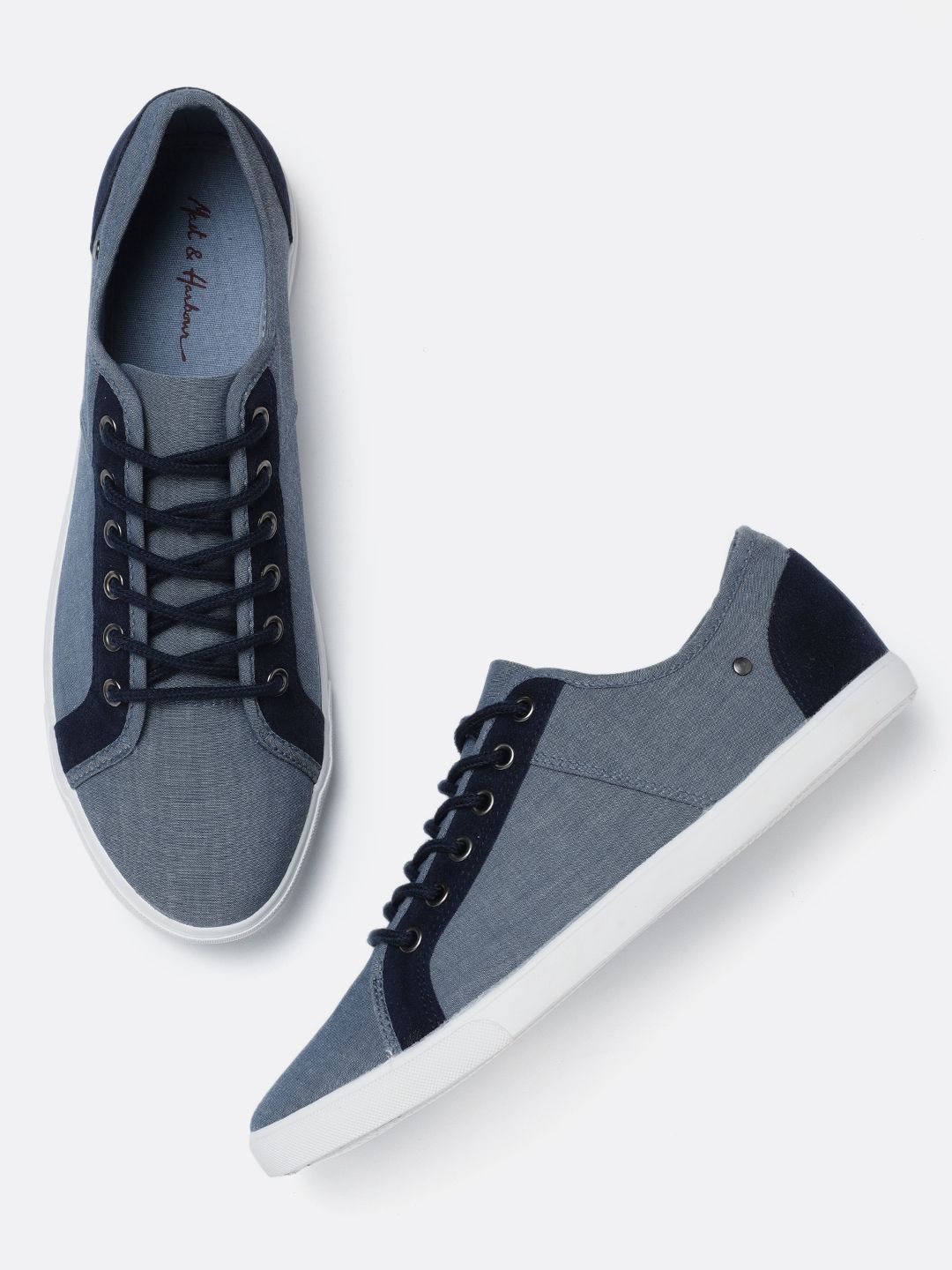 Mast & Harbour Men Blue Sneakers