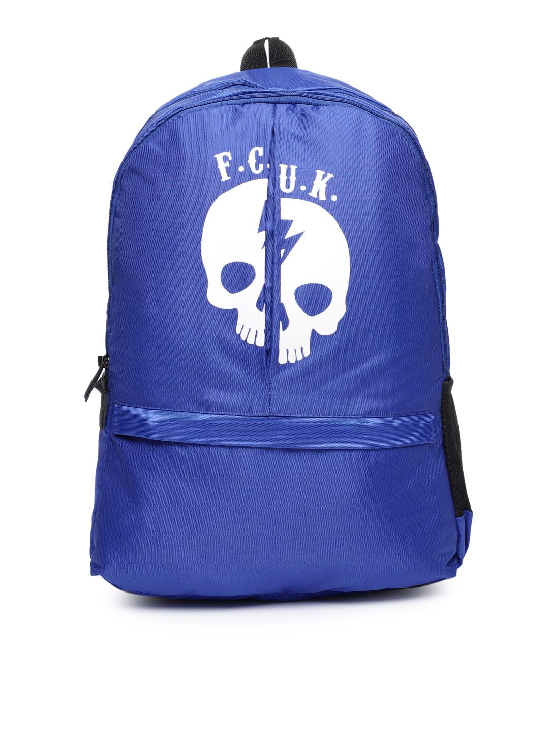 French Connection Unisex Blue Graphic Backpack