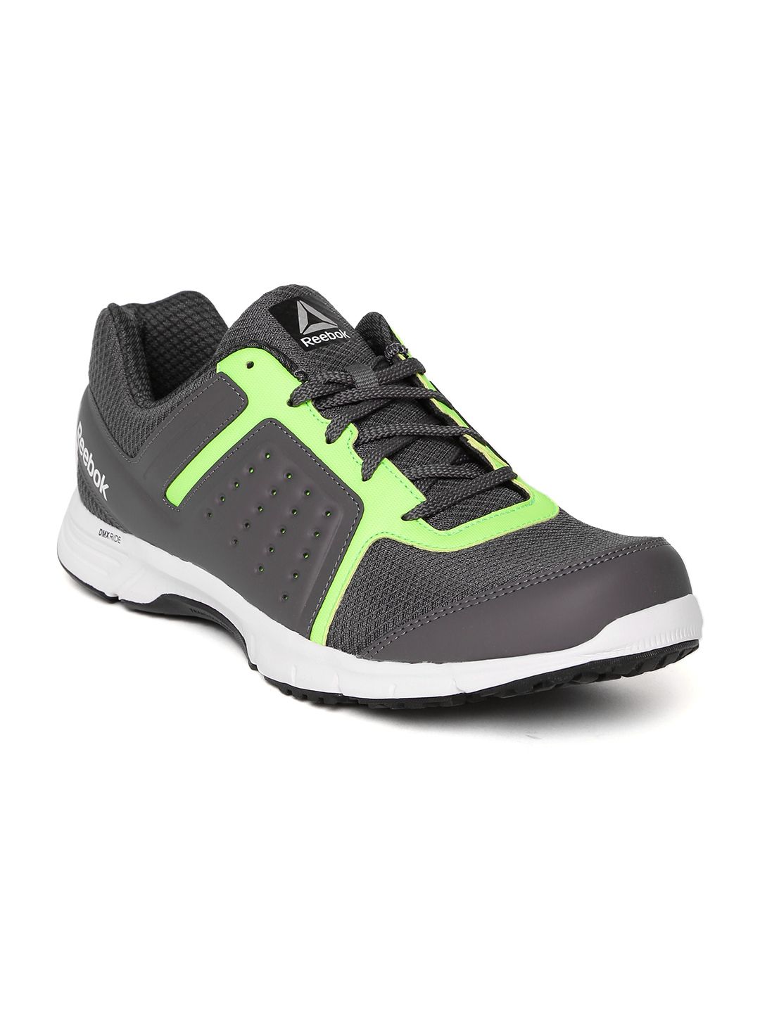 Reebok Men Charcoal Grey Fury Road Running Shoes