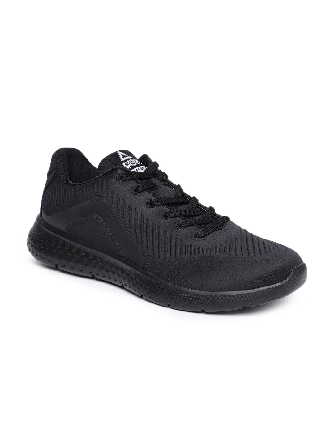 PEAK Men Black Walking Shoes