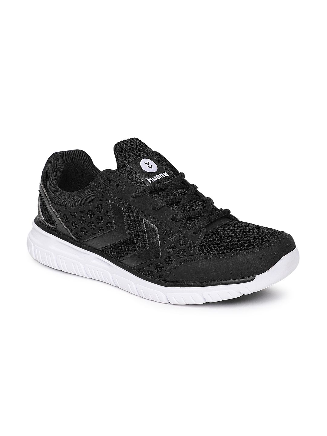 hummel Unisex Black Running Shoes
