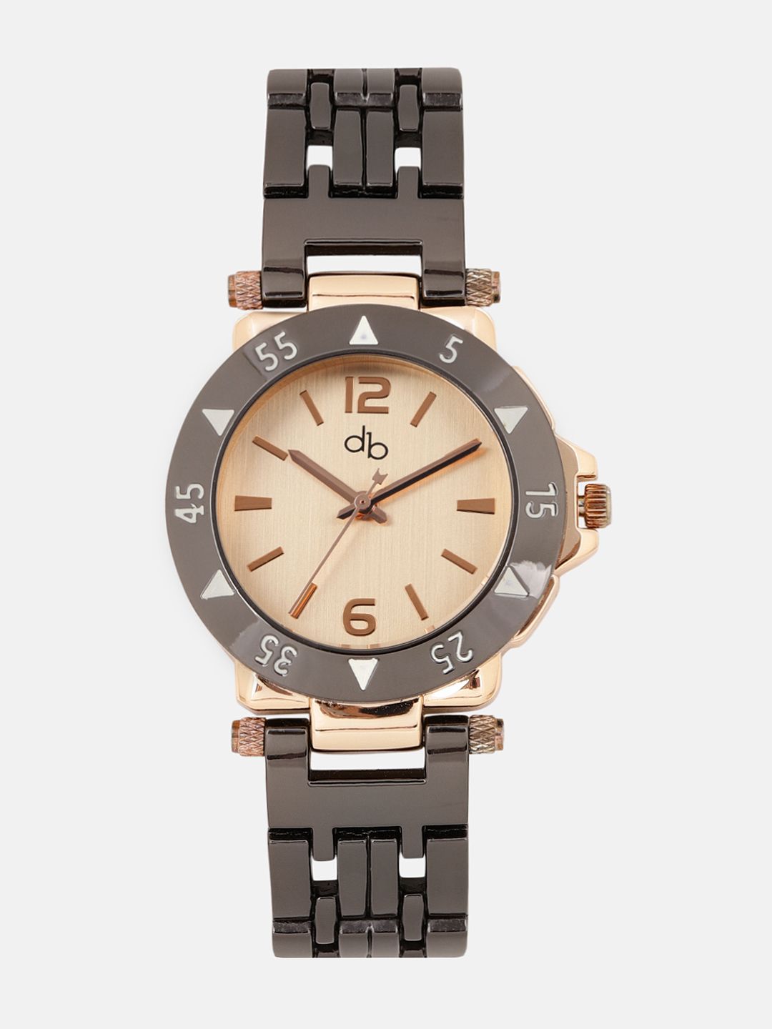DressBerry Women Rose Gold Analogue Watch MFB-PN-SNT-D08