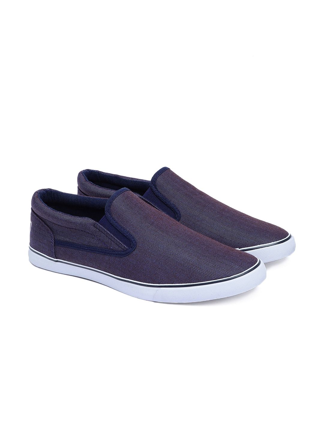 Aeropostale Men Blue Slip-On Sneakers