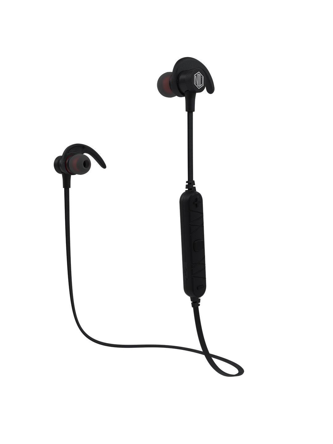 Nu Republic Unisex Black Jaxx In Ear Earphones