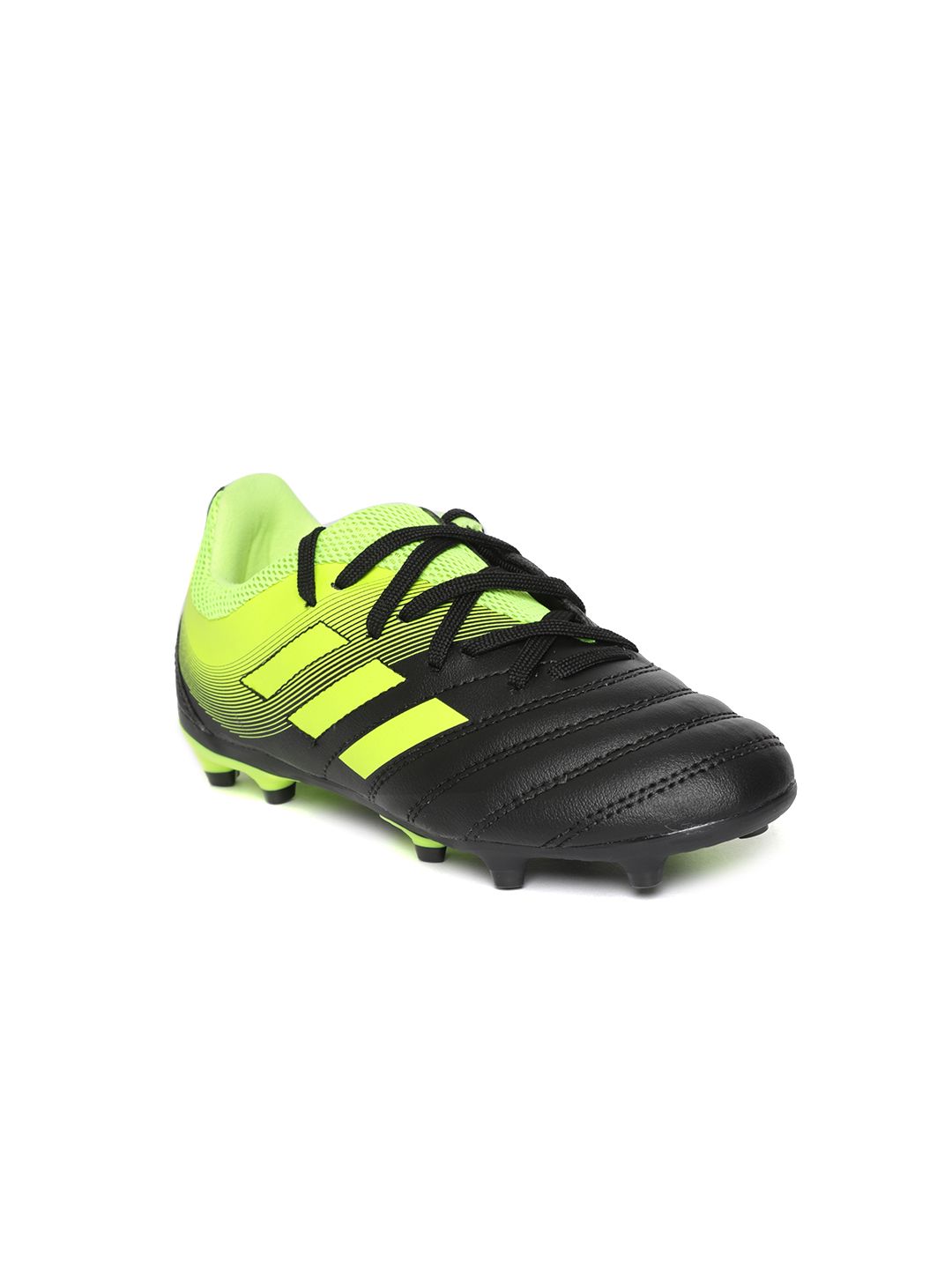 ADIDAS Boys Green & Black COPA 19.3 Firm Ground Football Shoes