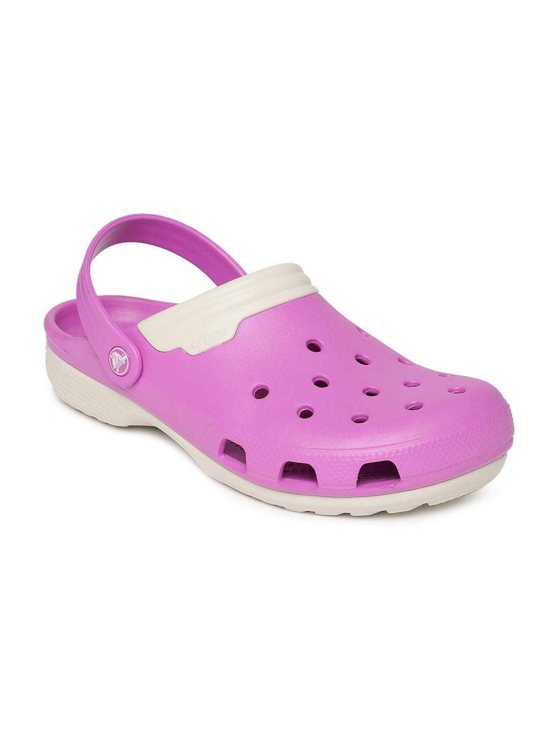 Crocs Women Pink Solid Clogs