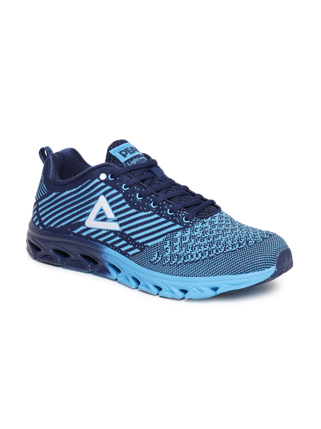 PEAK Men Blue Running Shoes