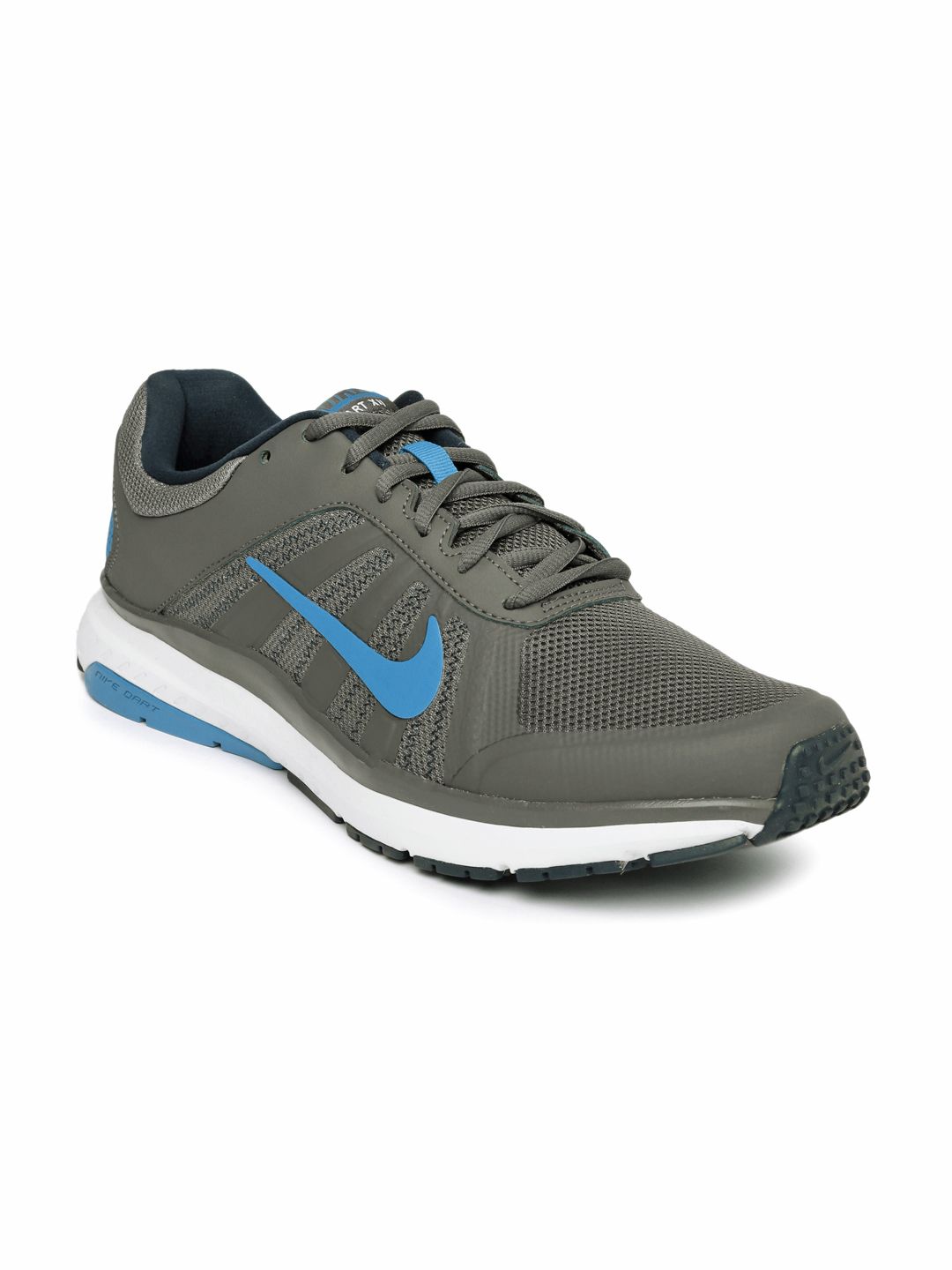 Nike Men Grey Dart 12 MSL Running Shoes