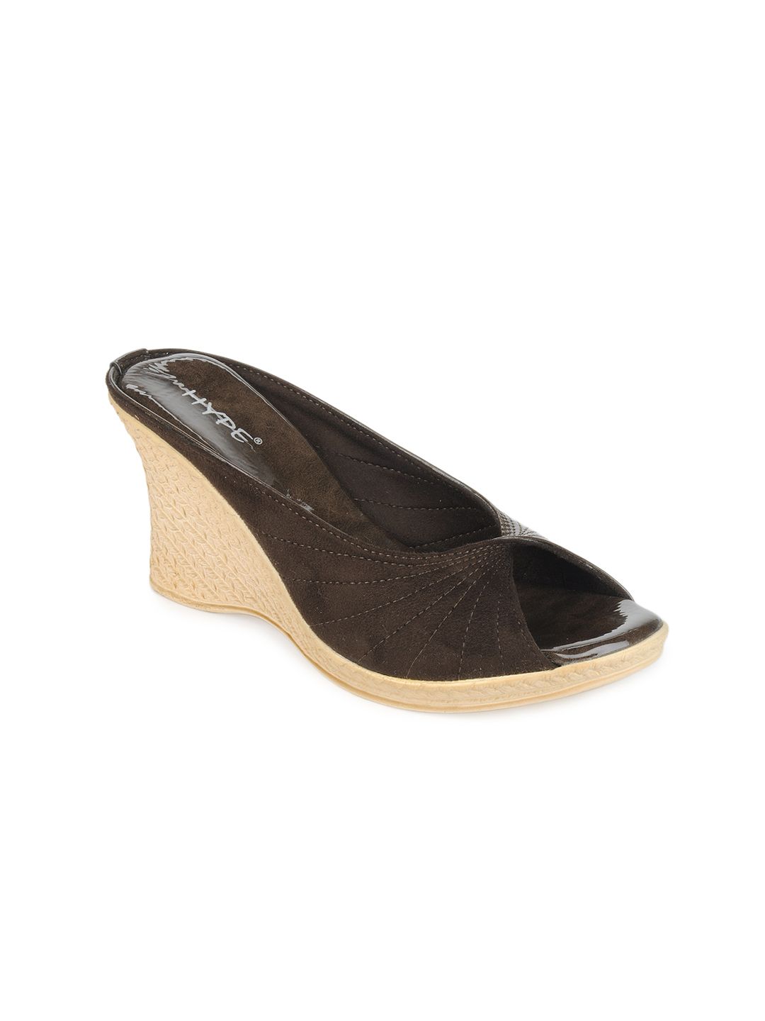 Hype Women Brown Wedges