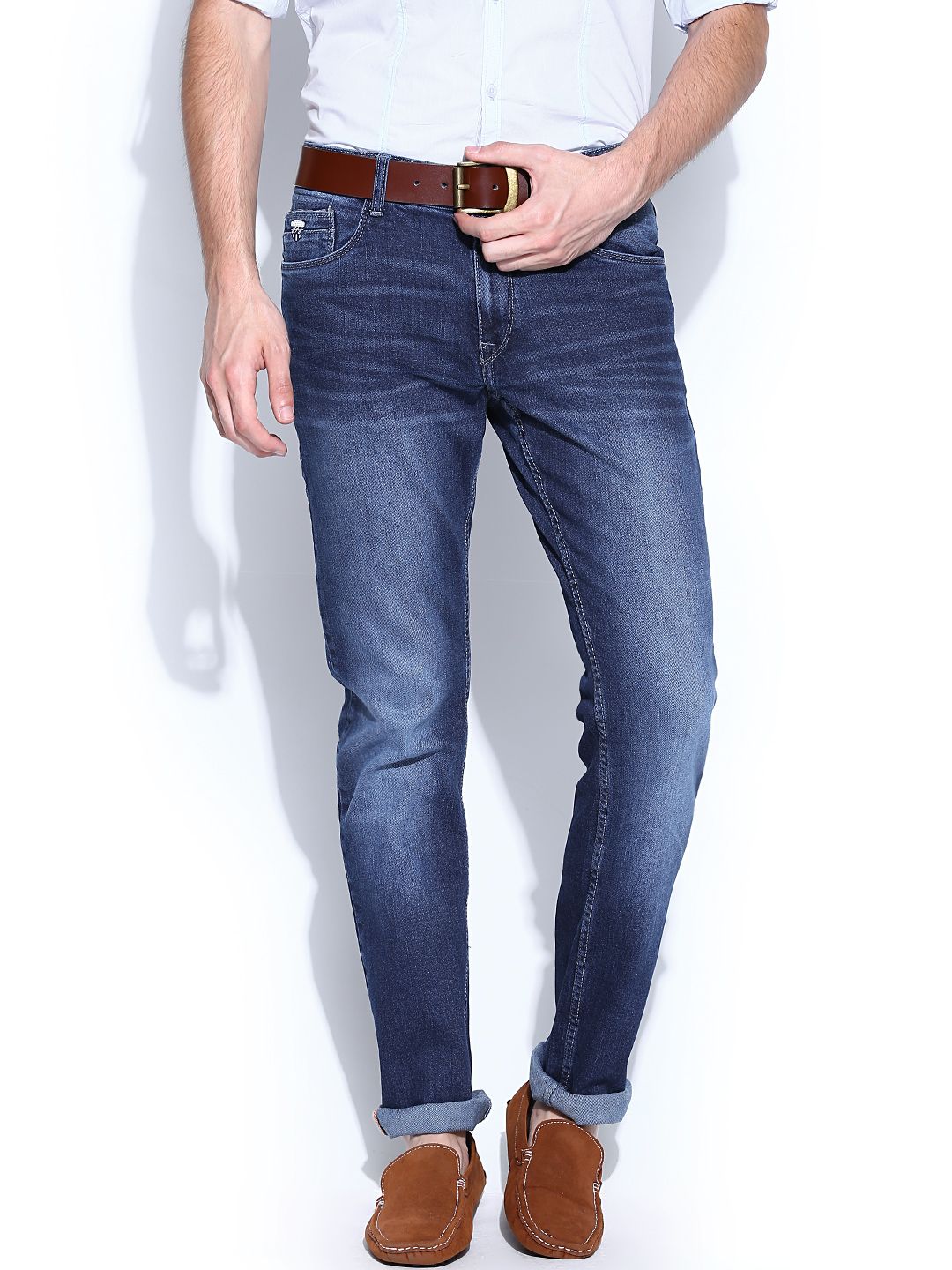 John Players Men Blue Slim Fit Jeans