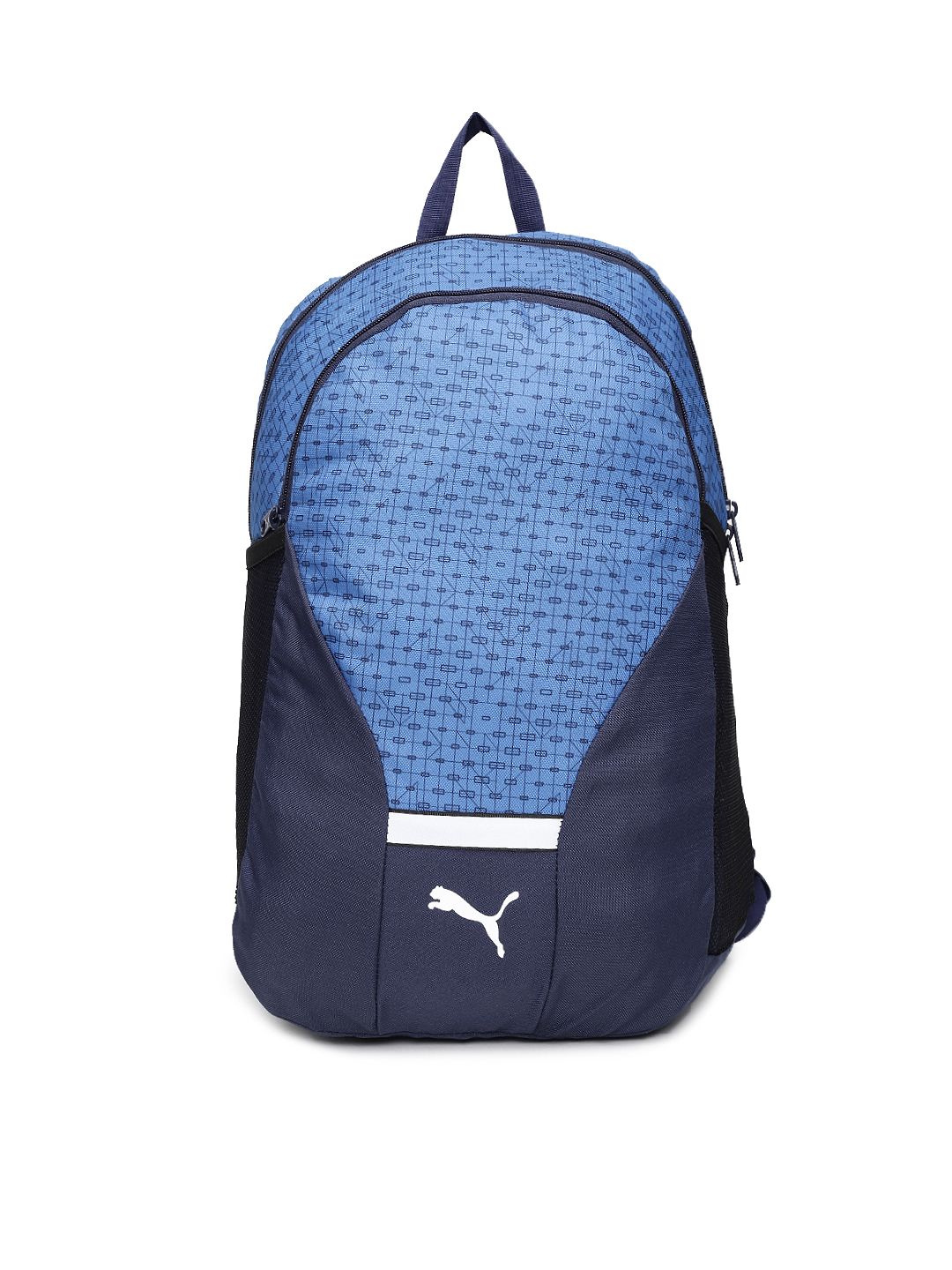 Puma Unisex Blue Colourblocked Backpack