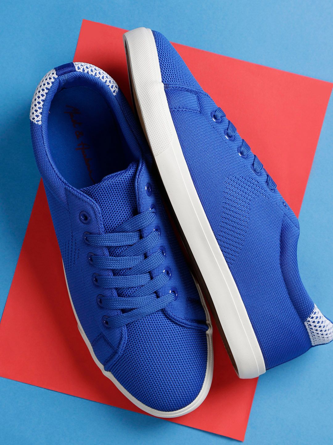 Mast & Harbour Men Blue Sneakers