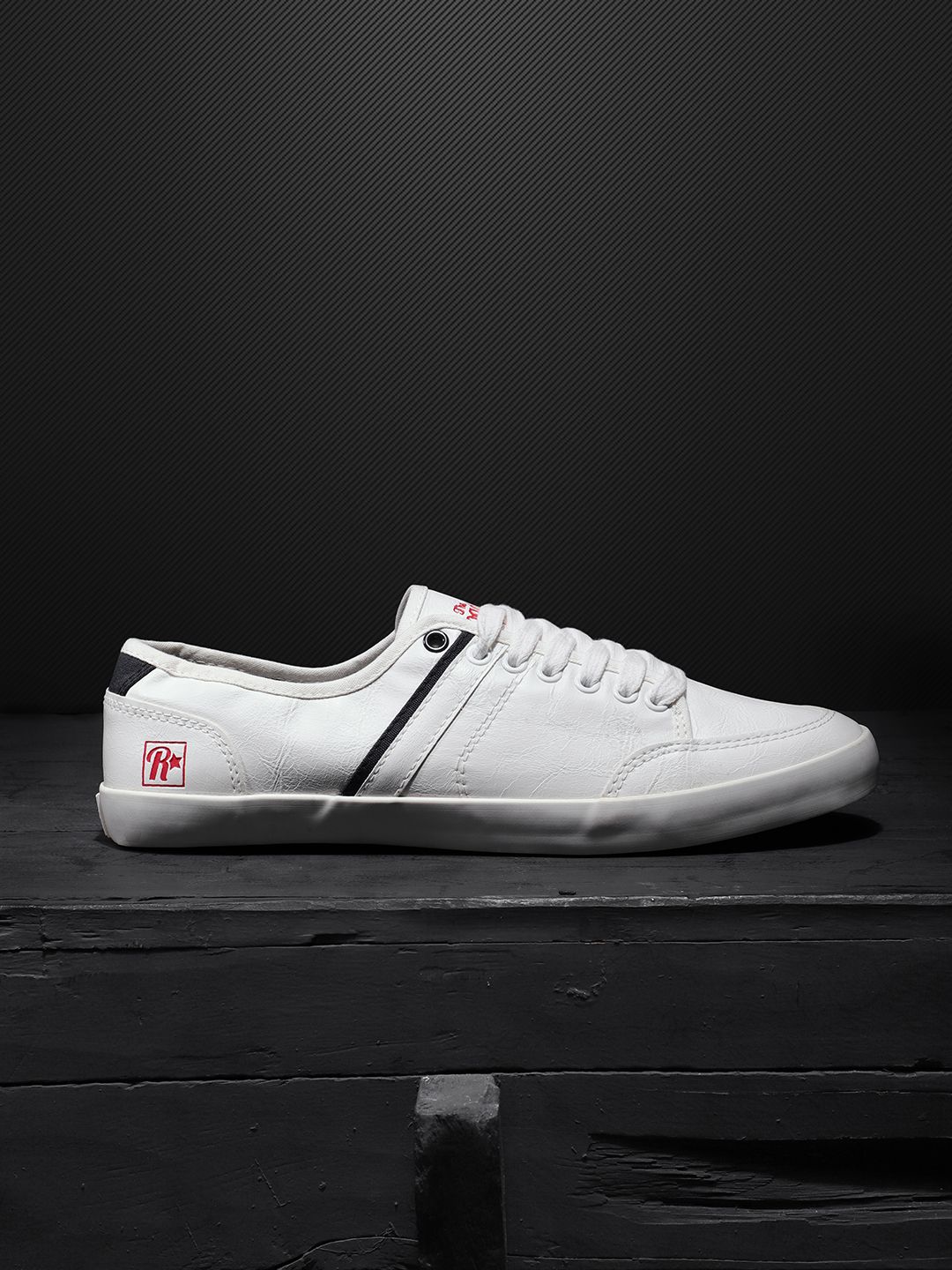 Roadster Men White Sneakers