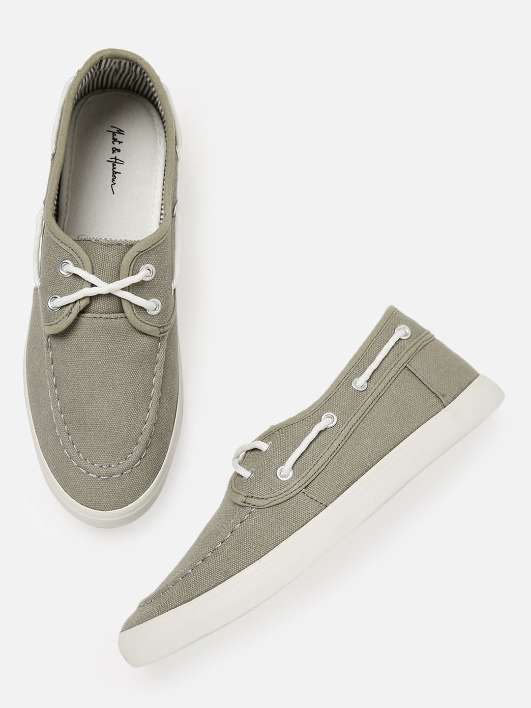 Mast & Harbour Men Grey Sneakers